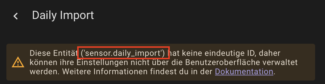 YAML Einstellungen